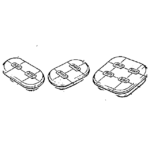 Стакан контейнерный - 2, 3, 4 (тип 1182; 1183; 1184)